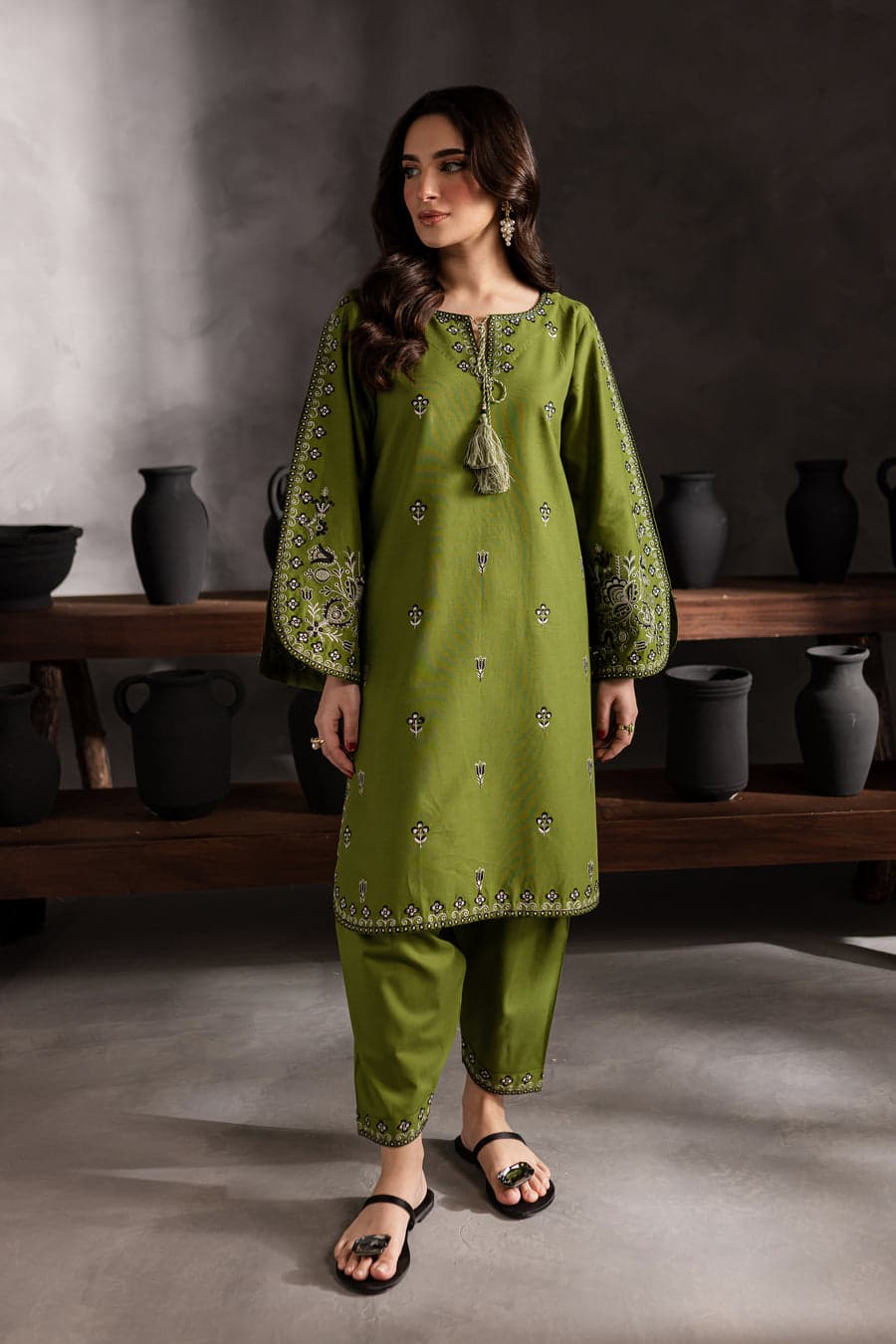slim fit dress slacks Calanthe Maxi Dress