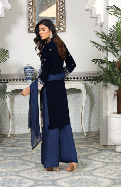 Lux Velvet-3pc fancy suit (Pret)