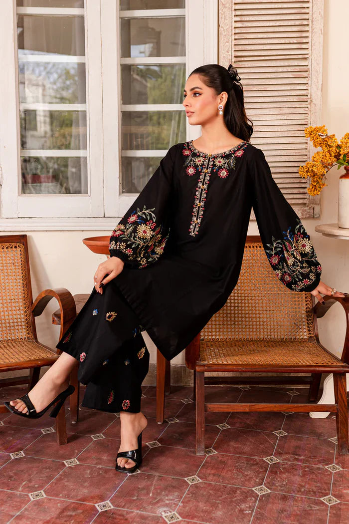 SENA 2PC - EMBROIDERED COTTON DRESS