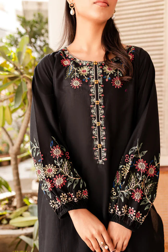 SENA 2PC - EMBROIDERED COTTON DRESS