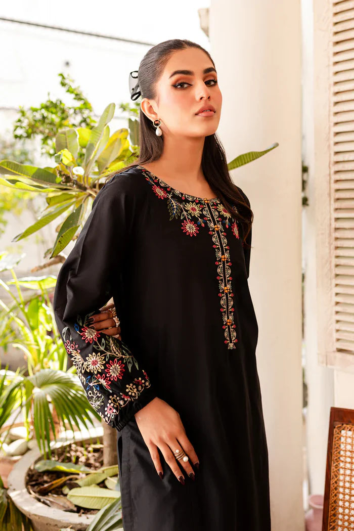 SENA 2PC - EMBROIDERED COTTON DRESS