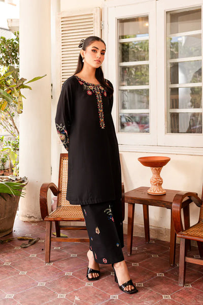 SENA 2PC - EMBROIDERED COTTON DRESS