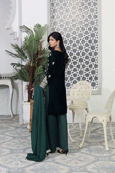 Fancy Velvet -3pc suit (Pret)