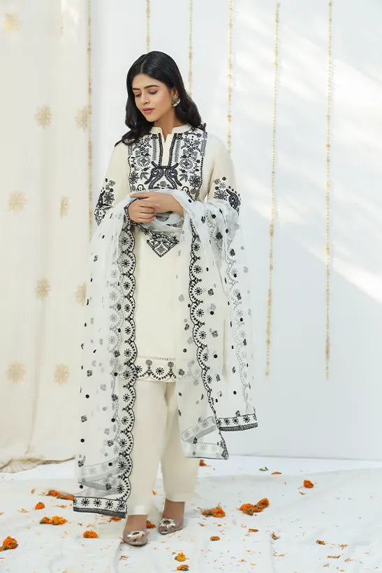 3-Piece  Bareeza Lawn