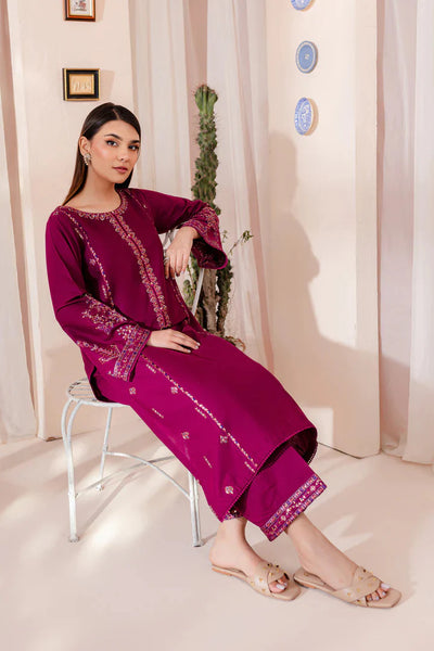 JOY 2PC - EMBROIDERED DRESS