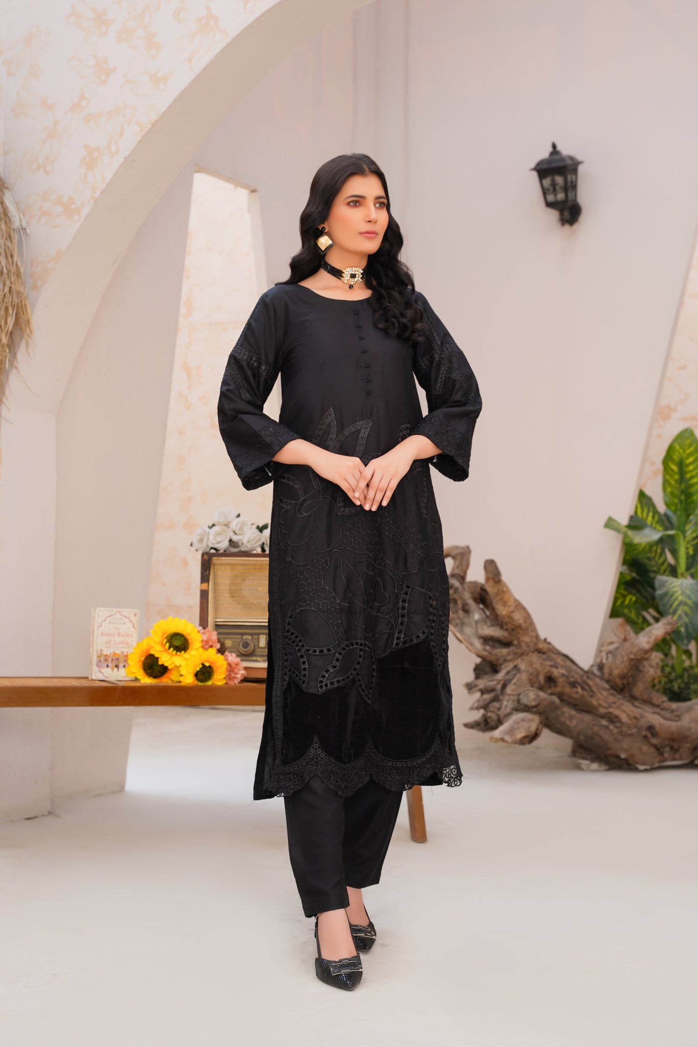 Elanoir 2Pc - linen pret  Dress