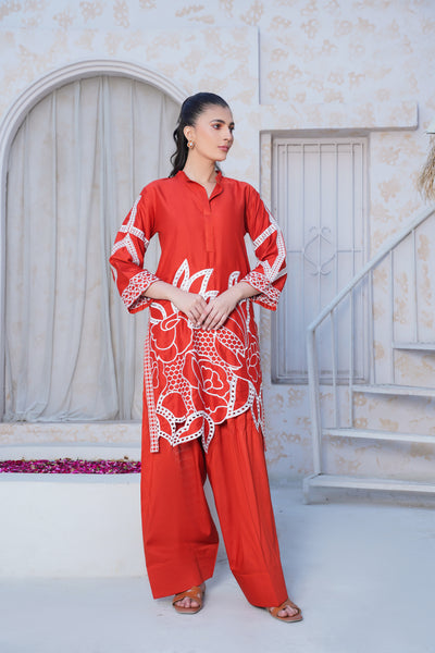 Royal Rust 2Pc -viscose co-oord set