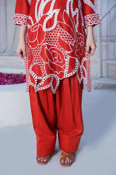Royal Rust 2Pc -viscose co-oord set