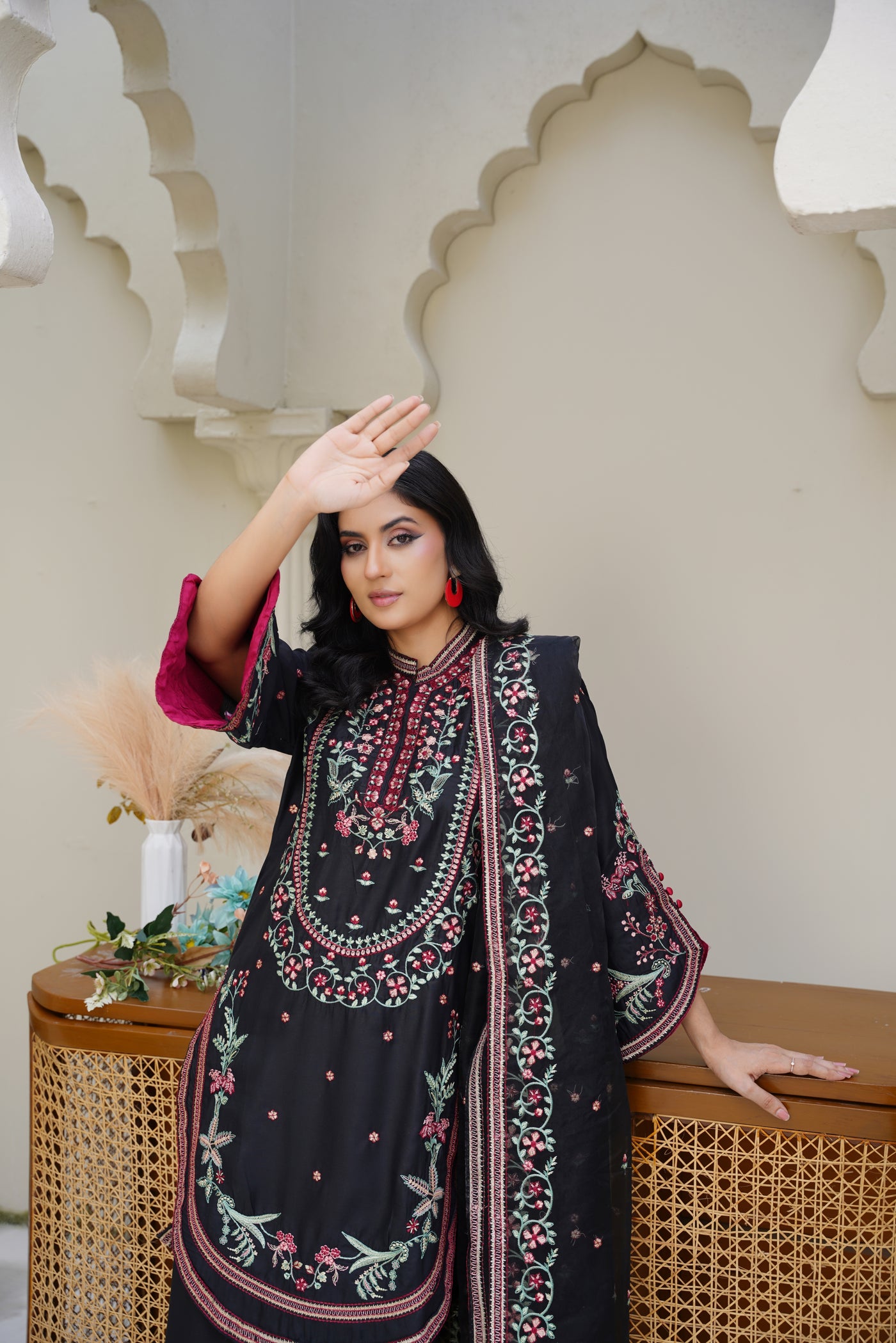 Haseen - Embroidered 3Pc Suit | ready to wear 3pc