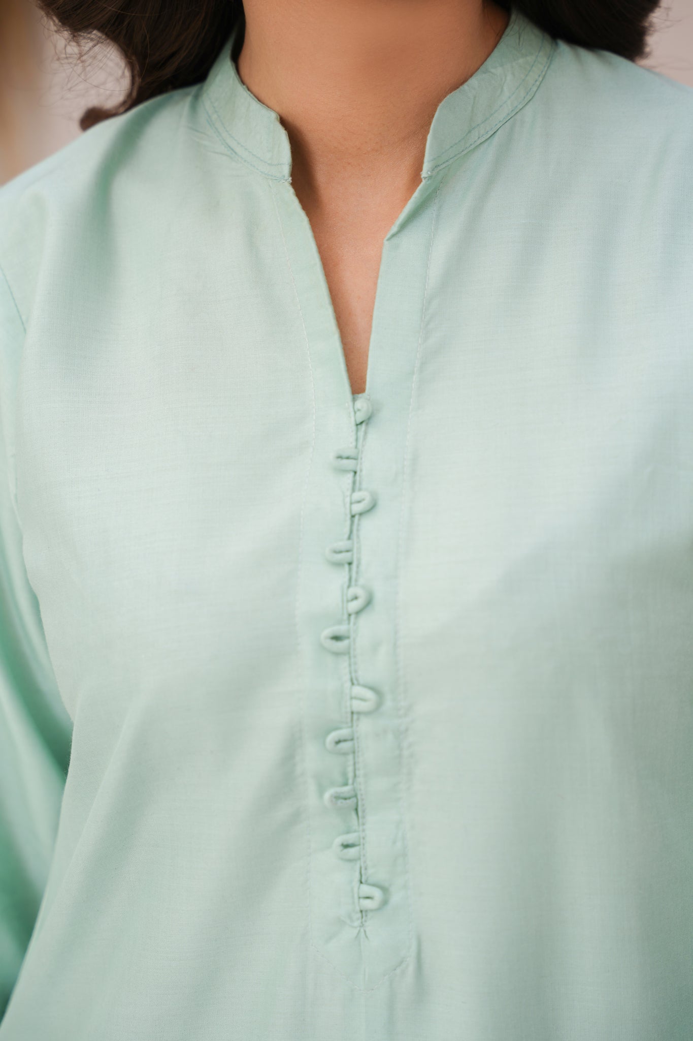 mint green  2pc pret   farshi  salwar suit