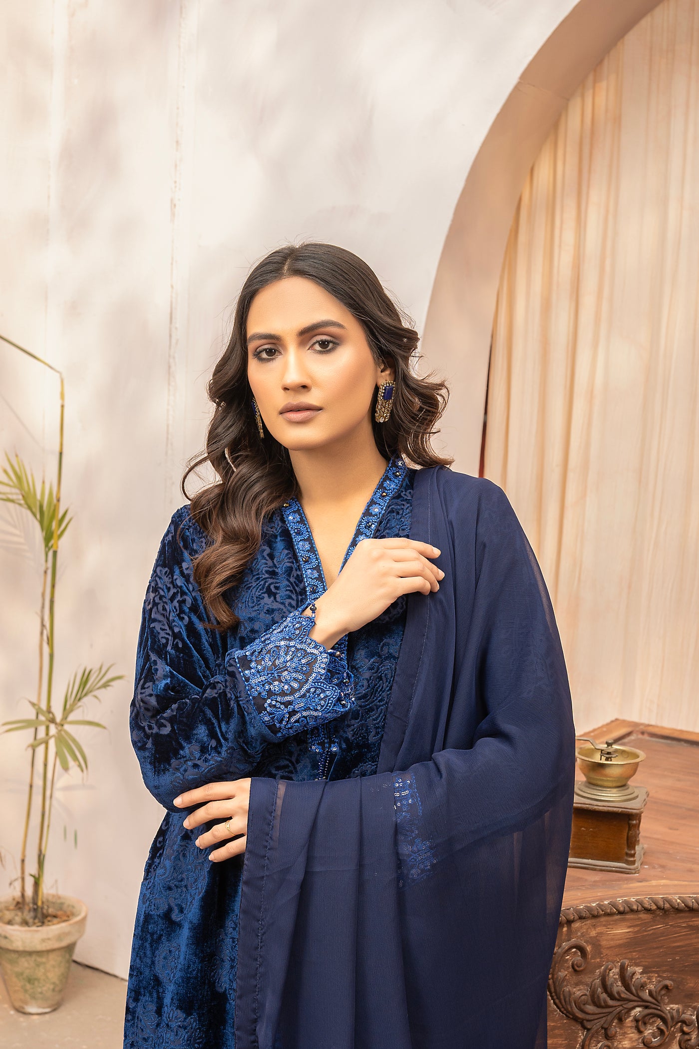 Mizaaj 3Pc - palachi  Luxe Pret