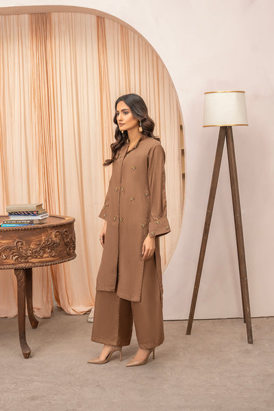 Solid Co-ord Brown | Co-ord suit