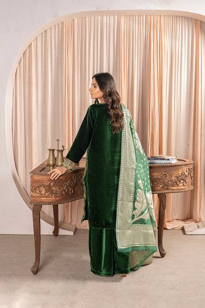 Rang-e-Narm embroidered |velvet Pret