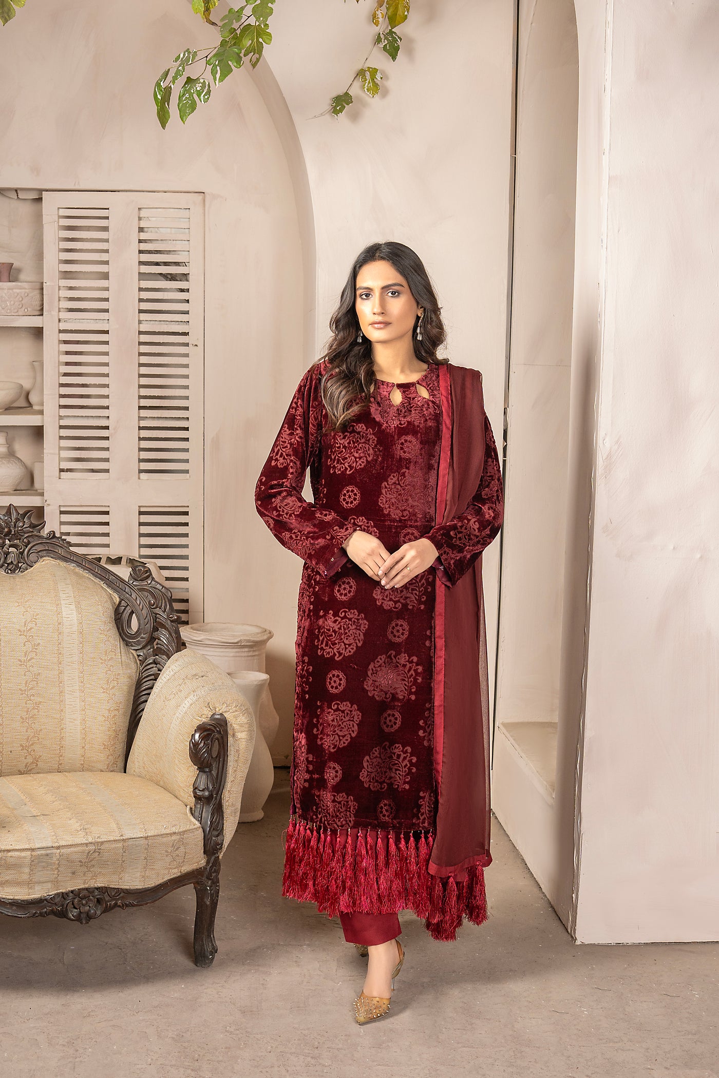 Mizaaj 3Pc - palachi formal dress