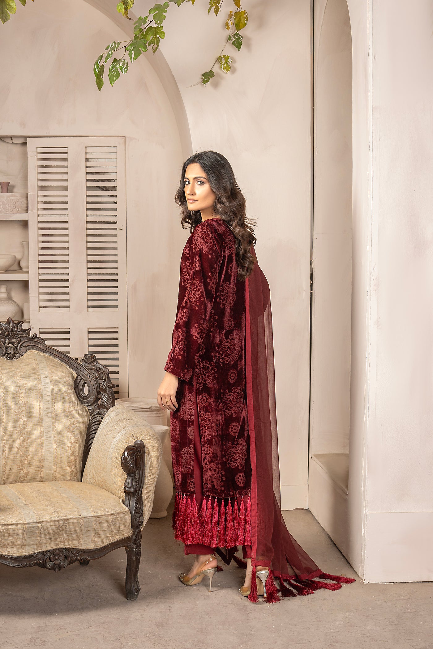 Mizaaj 3Pc - palachi formal dress