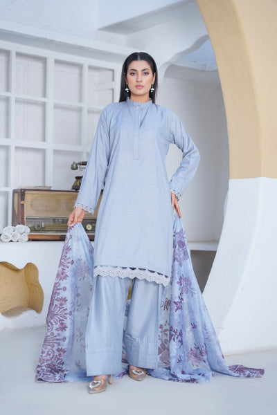 LIGHT BLUE 3Pc pret