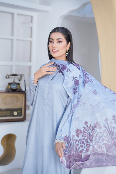 LIGHT BLUE 3Pc pret