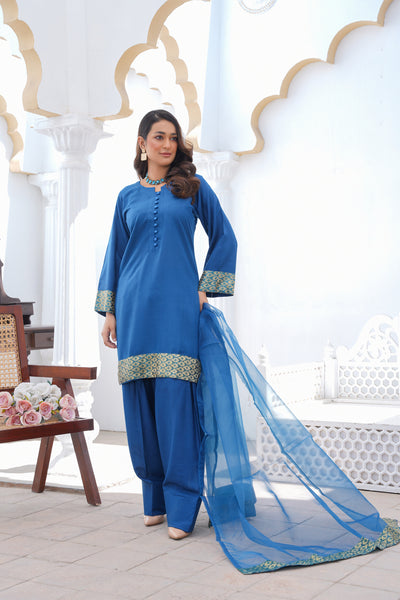 NAVY BLUE 3Pc preT