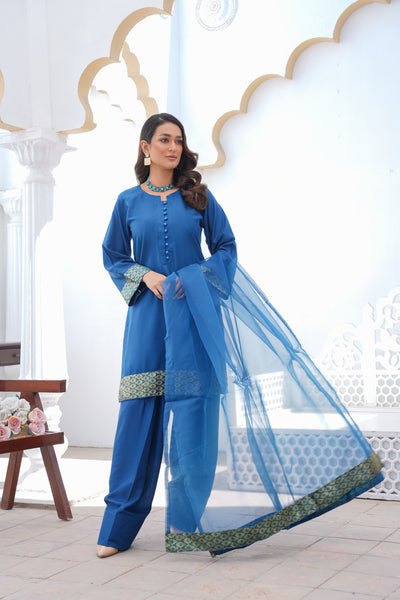 NAVY BLUE 3Pc preT