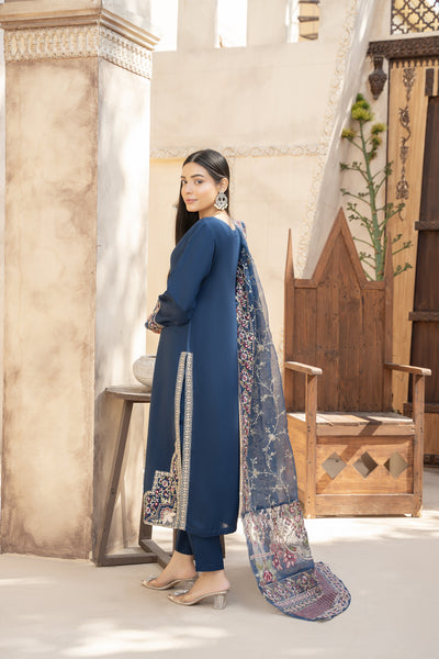 Amari 3pc-Embroidered suit