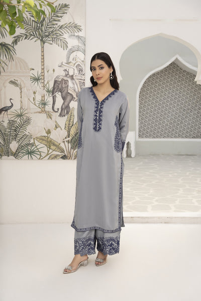 Jazmin 2pc embroidered suit