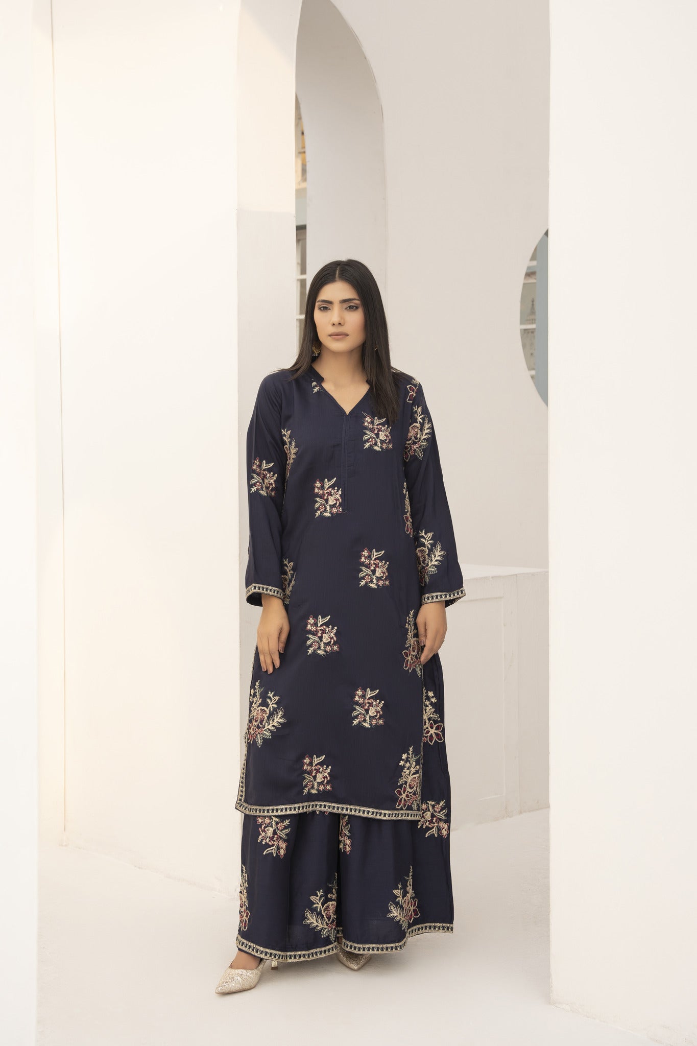 Rhea 2pc | embroidered set