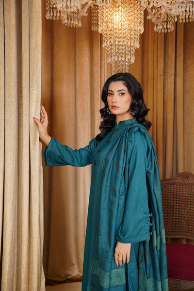 Azure Grace – Teal  3Pc Suit