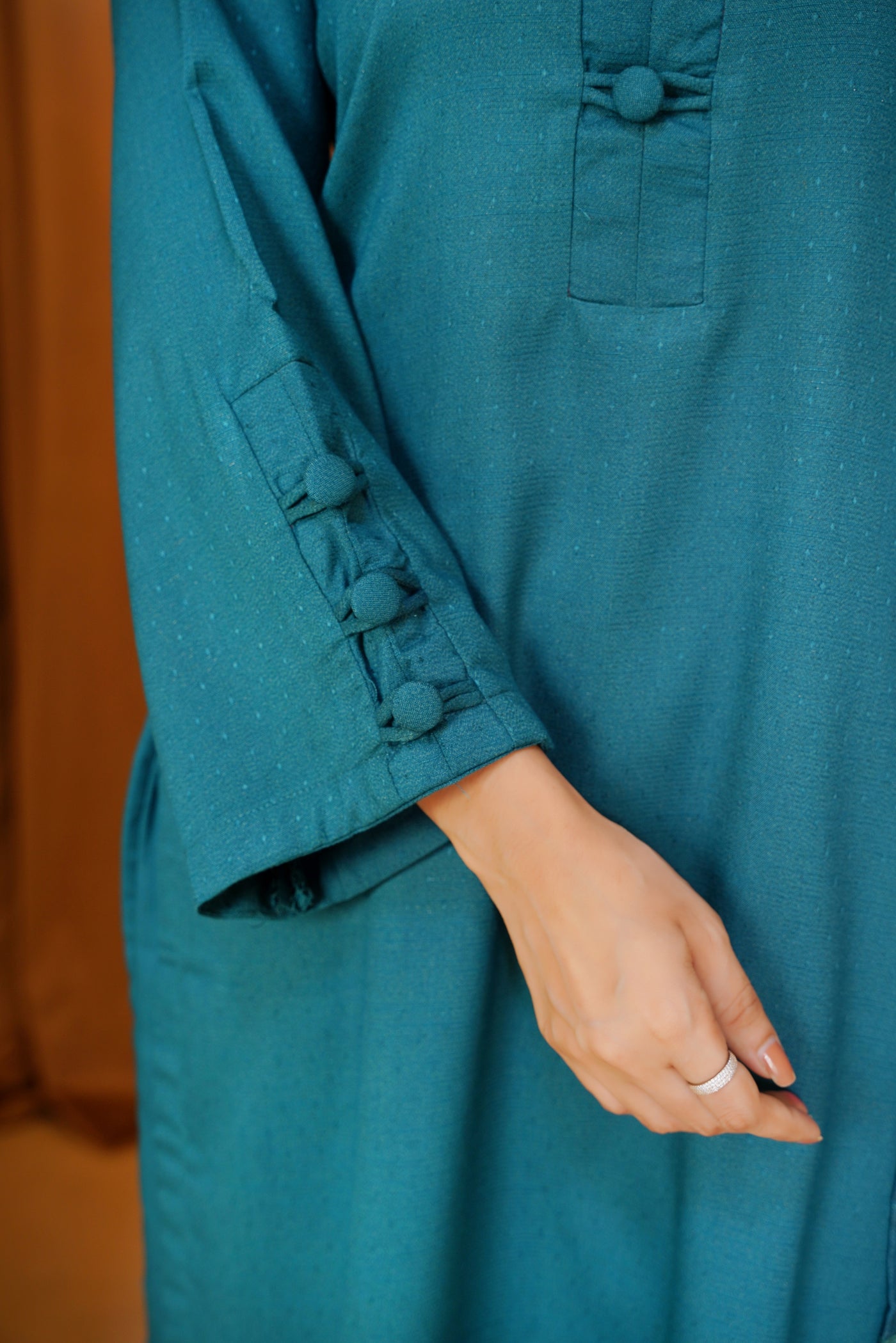 Azure Grace – Teal  3Pc Suit