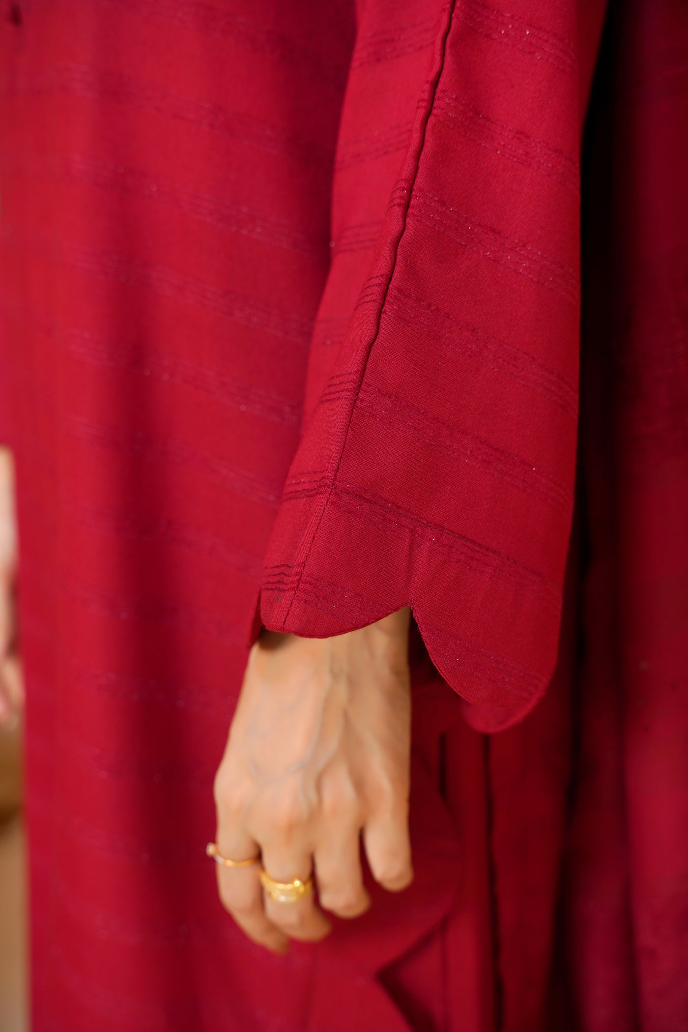 Crimson Allure – Red 3Pc Suit