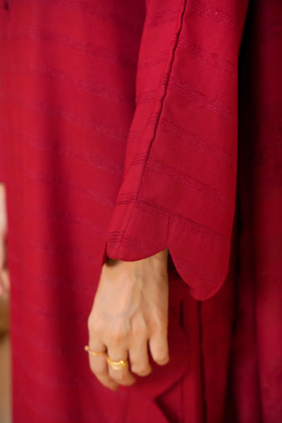 Crimson Allure – Red 3Pc Suit