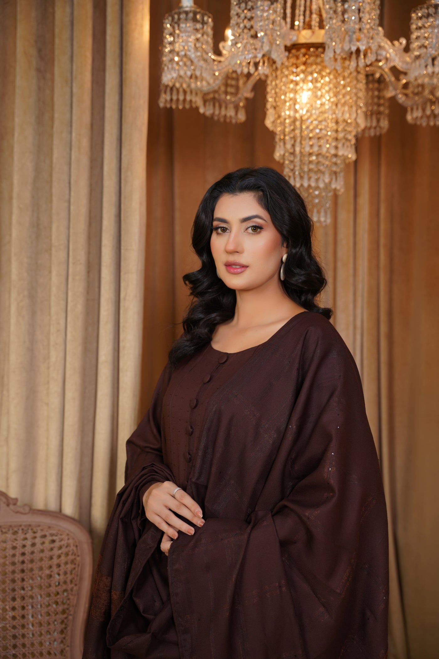Mocha Muse – Chocolate Brown  3Pc Suit