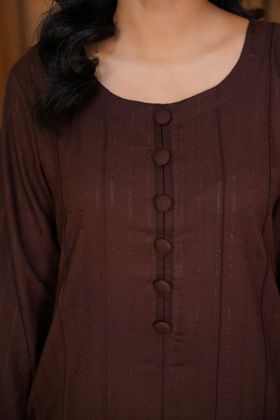 Mocha Muse – Chocolate Brown  3Pc Suit