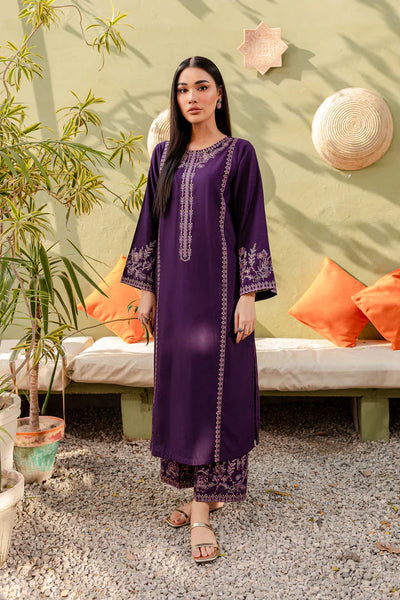 NOBARA 2PC - EMBROIDERED COTTON DRESS