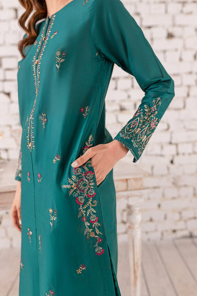 EYANA 2PC - EMBROIDERED DRESS