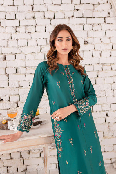 EYANA 2PC - EMBROIDERED DRESS