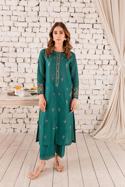 EYANA 2PC - EMBROIDERED DRESS