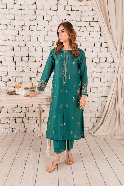 EYANA 2PC - EMBROIDERED DRESS