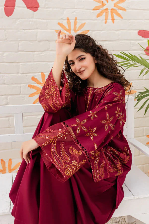 BEST SELLING ROSEWOOD 2PC EMBROIDERED WITH SEQUIN