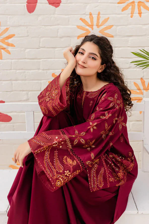 BEST SELLING ROSEWOOD 2PC EMBROIDERED WITH SEQUIN