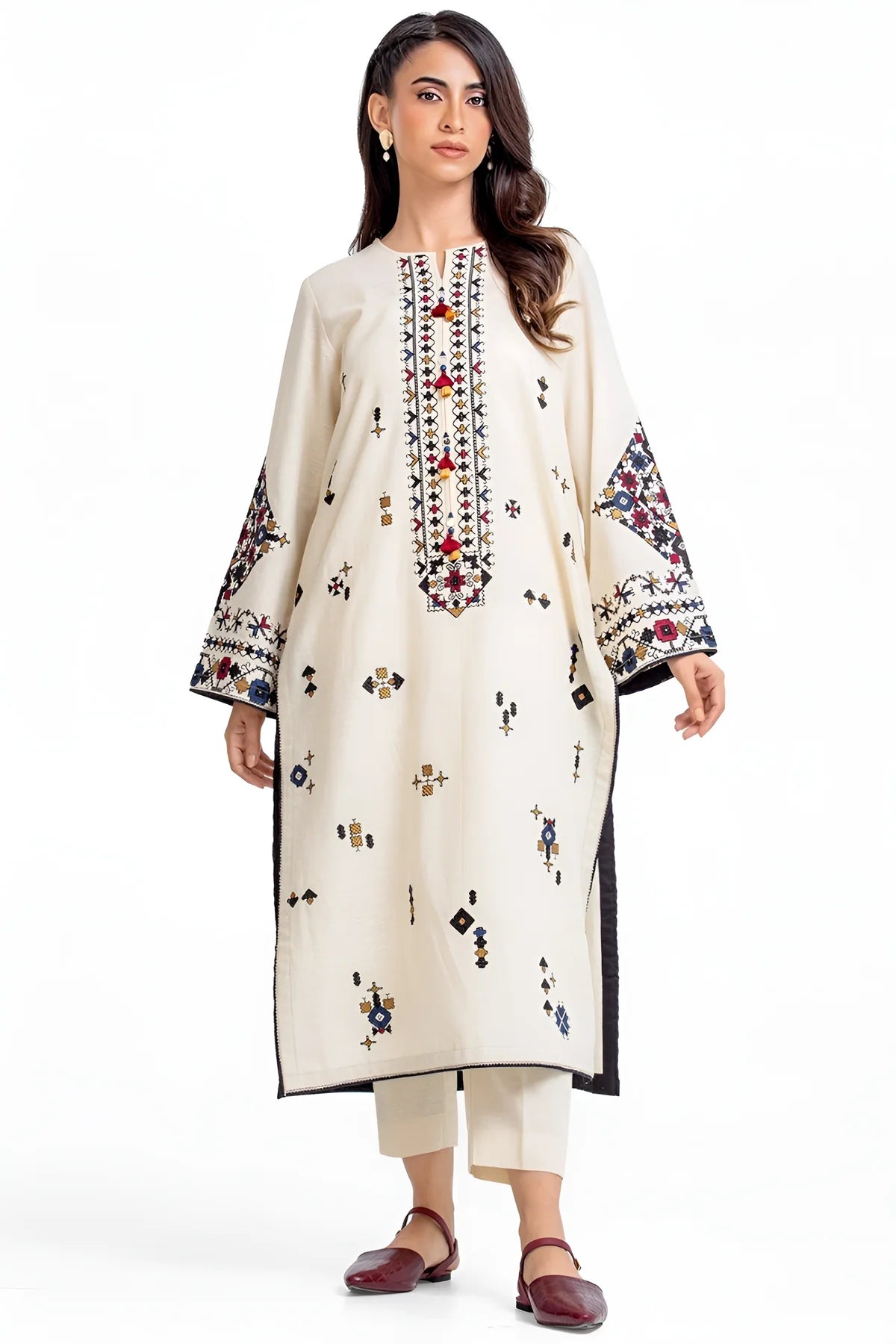 BEST SELLING - 2 PC - EMBROIDERED SUIT